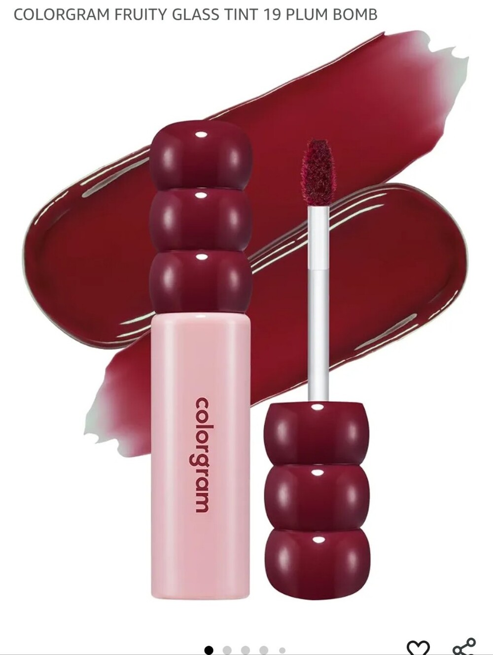 colorgam Deep Berry Liquid Lip Tint - 19 Plum Bomb